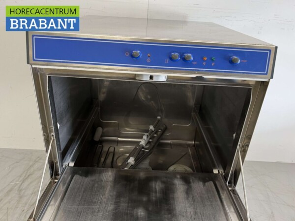 Lave-vaisselle MBM en acier inoxydable Chargement frontal 400V Horeca – Image 4