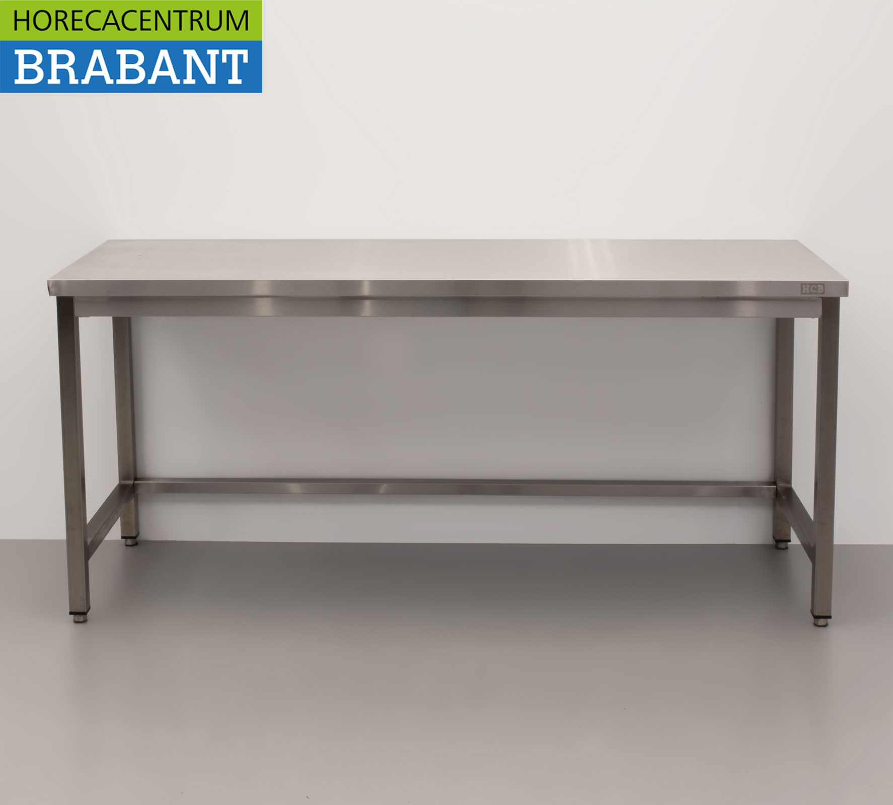 Table de travail HCB en acier inoxydable Premium-line 180 x 60 x 85 cm Restauration