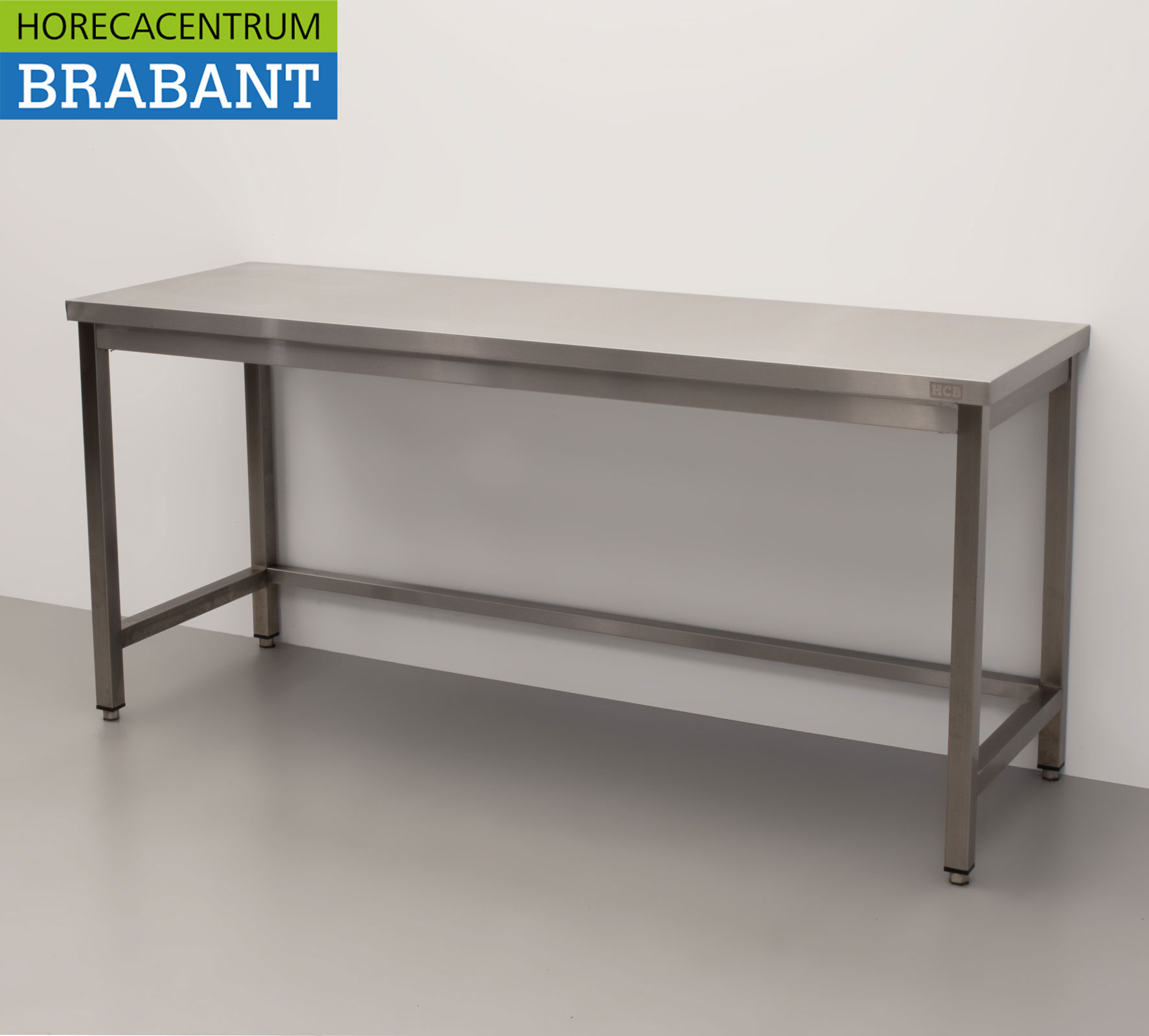 Table de travail HCB en acier inoxydable Premium-line 180 x 60 x 85 cm Restauration – Image 2