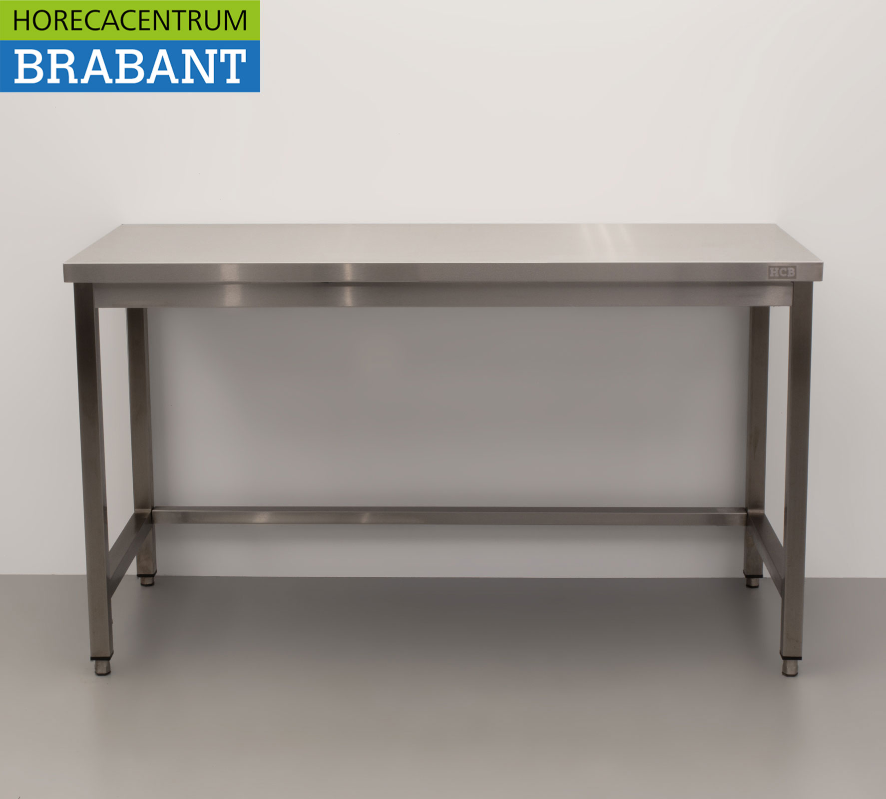 Table de travail HCB en acier inoxydable Premium-line 150 x 60 x 85 cm Restauration