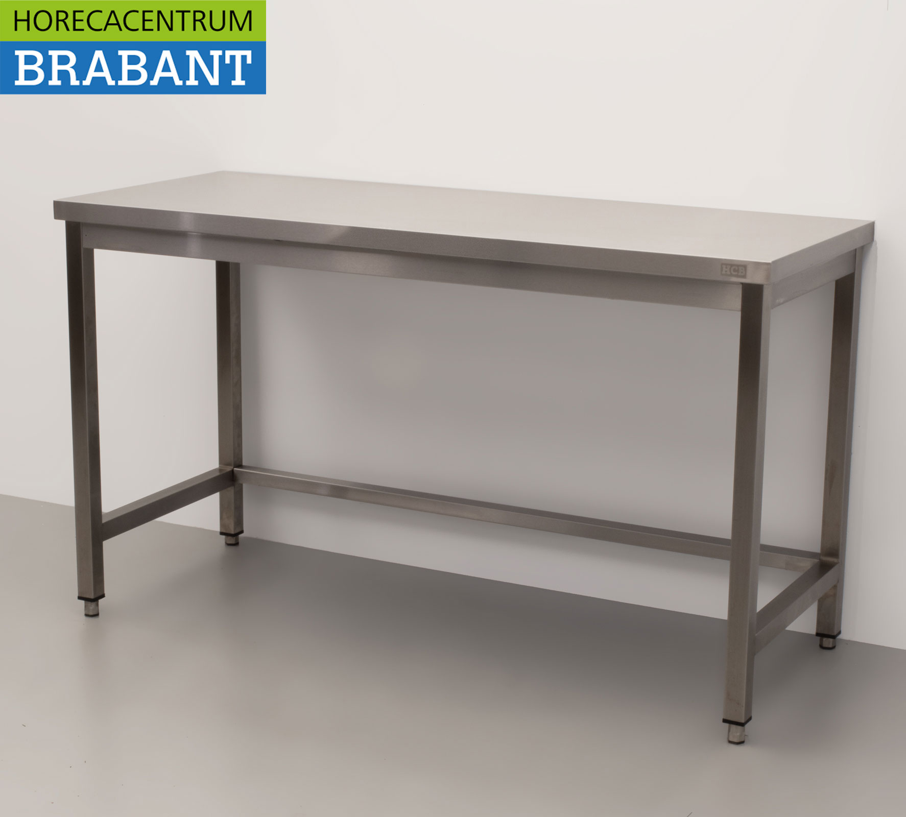 Table de travail HCB en acier inoxydable Premium-line 150 x 60 x 85 cm Restauration – Image 2
