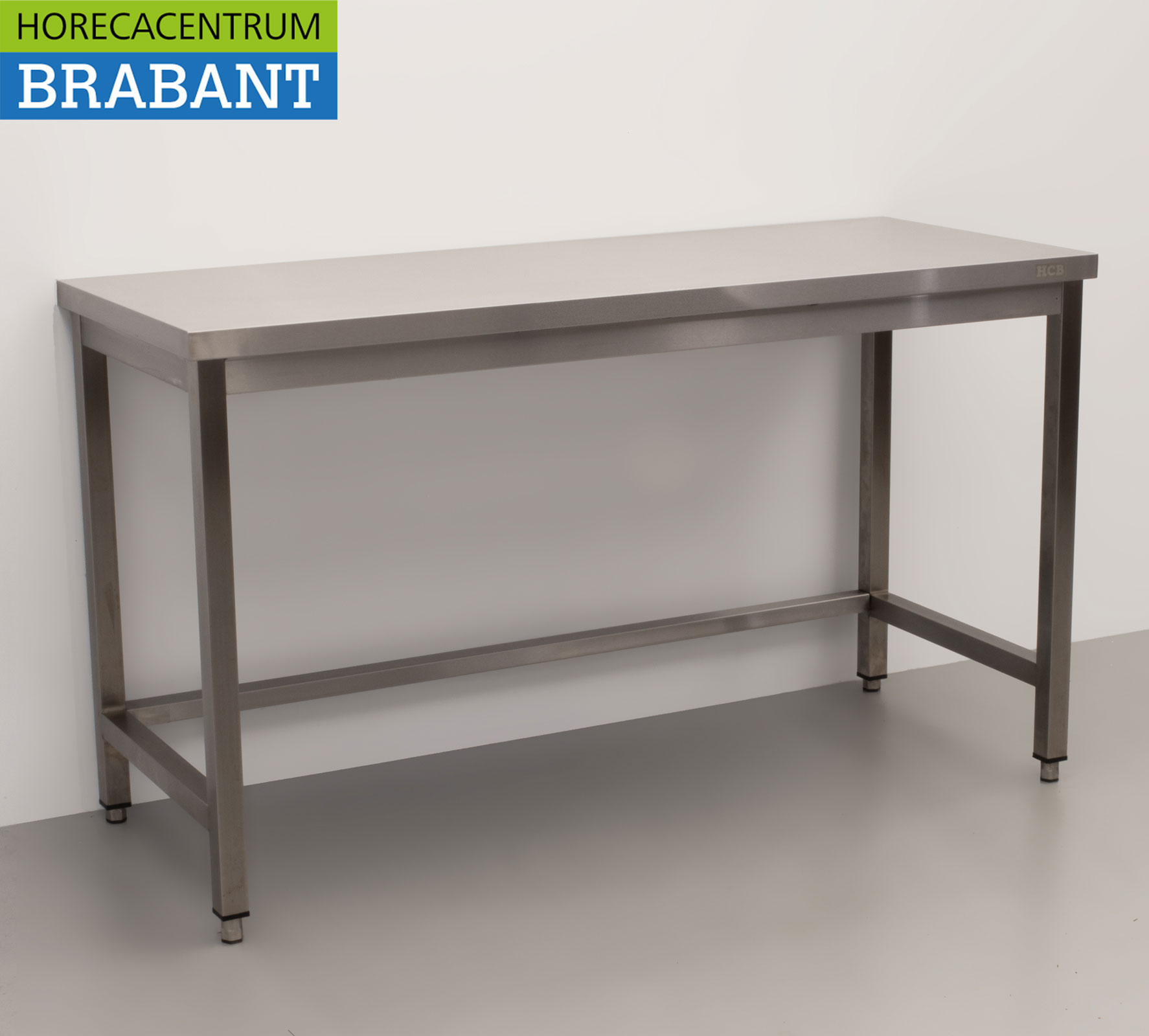 Table de travail HCB en acier inoxydable Premium-line 150 x 60 x 85 cm Restauration – Image 3