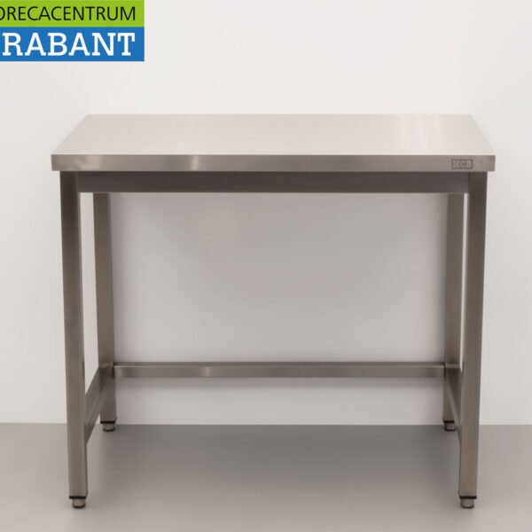 Table de travail en acier inoxydable Premium-line 100 x 60 x 85 cm Restauration