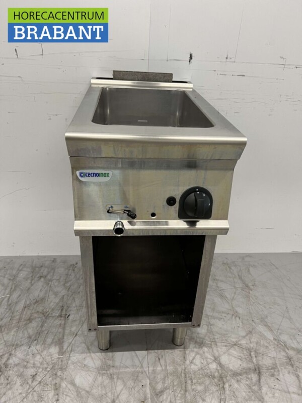 Bain marie en acier inoxydable Tecnoinox 1/1 GN GAS Horeca