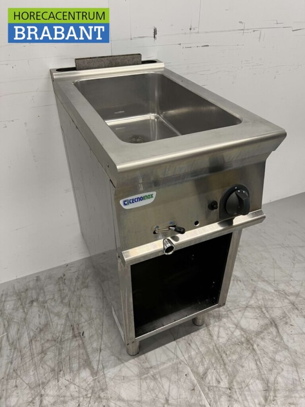 Bain marie en acier inoxydable Tecnoinox 1/1 GN GAS Horeca – Image 3