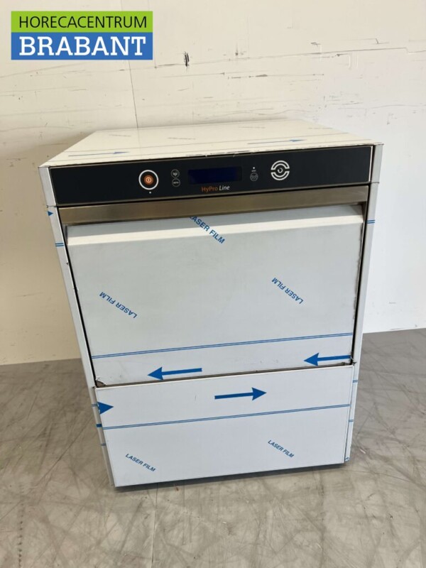 Lave-vaisselle Asber Digital en acier inoxydable Chargement frontal Pompe de vidange 400V Horeca