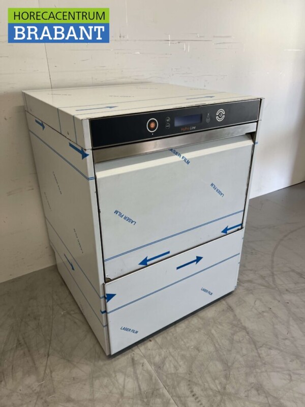 Lave-vaisselle Asber Digital en acier inoxydable Chargement frontal Pompe de vidange 400V Horeca – Image 3