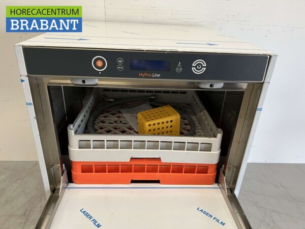 Lave-vaisselle Asber Digital en acier inoxydable Chargement frontal Pompe de vidange 400V Horeca – Image 4