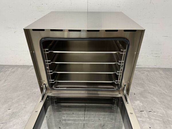 Acier inoxydable HCB Four à convection Four à air chaud 4 x 43/32 cm 230V Horeca – Image 4