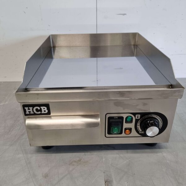 Acier inoxydable Chrome Planche à griller Planche à griller miroir 36 cm 230V Horeca