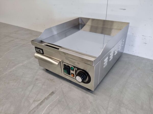 Acier inoxydable Chrome Planche à griller Planche à griller miroir 36 cm 230V Horeca – Image 3