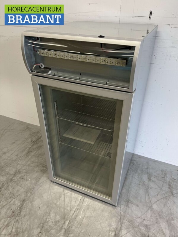 Cold Equip Porte vitrée Vitrine Congélateur Congélateur 66 litres 230V Horeca – Image 2
