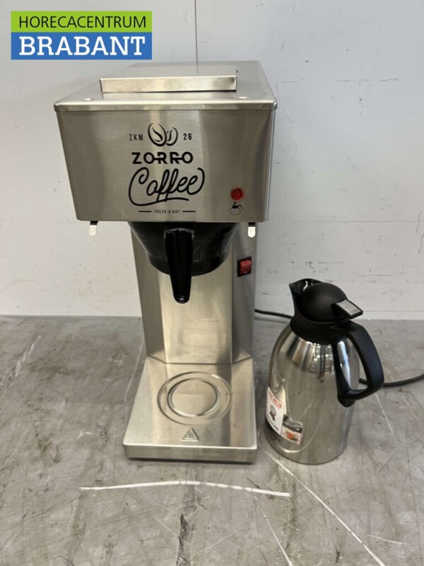 Machine à café Zorro en acier inoxydable Machine à café 230V Horeca