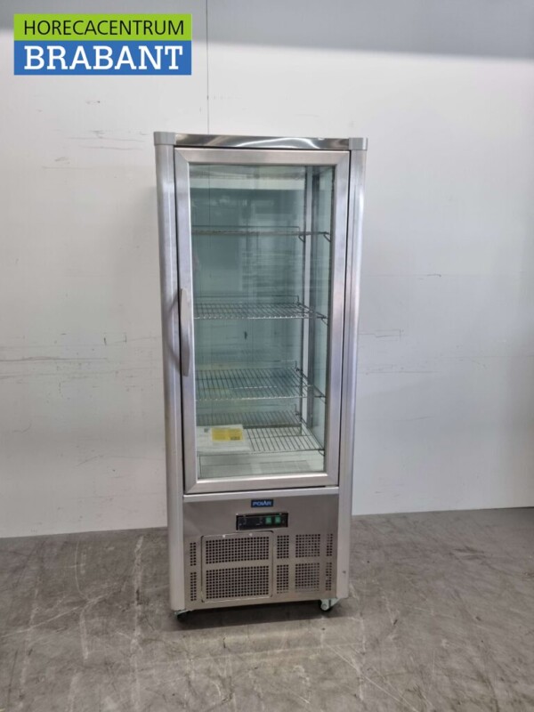 Polar GD881 Réfrigérateur présentoir à pâtisserie mobile 400 litres 230V Horeca