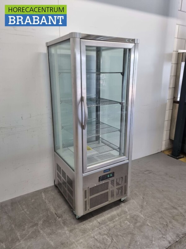 Polar GD881 Réfrigérateur présentoir à pâtisserie mobile 400 litres 230V Horeca – Image 2