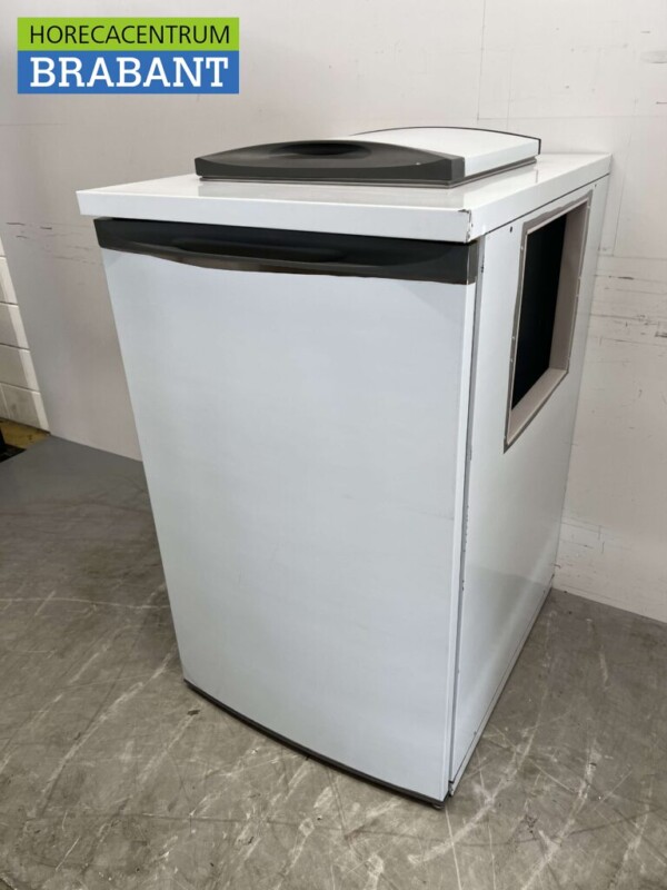 Réfrigérateur Mercatus en acier inoxydable pour poubelle à roulettes 240 litres Horeca – Image 2