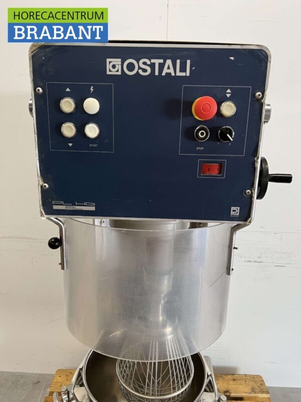 Acier inoxydable Polin Ostali PL35HD Mélangeur plan Mélangeur cuve en acier inoxydable 35 litres 400V Horeca – Image 5