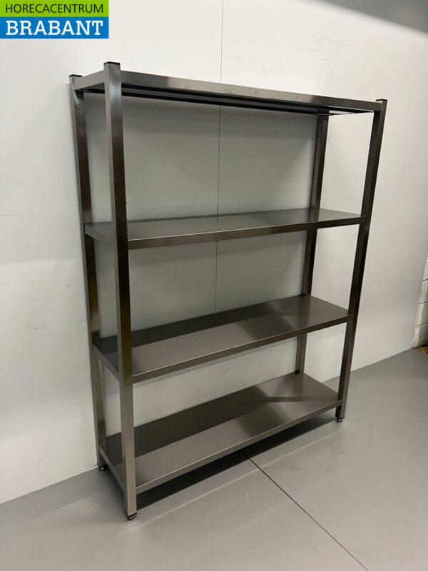 Rack de stockage en acier inoxydable Rack Premium-line 140 x 40 x 180 cm Catering – Image 2