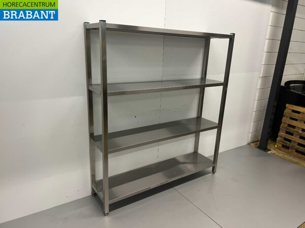 Rack de stockage en acier inoxydable Rack Premium-line 160 x 40 x 180 cm Catering – Image 2