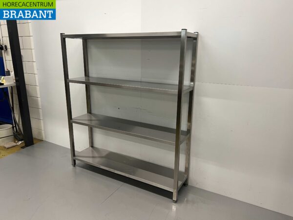 Rack de stockage en acier inoxydable Rack Premium-line 160 x 40 x 180 cm Catering – Image 3
