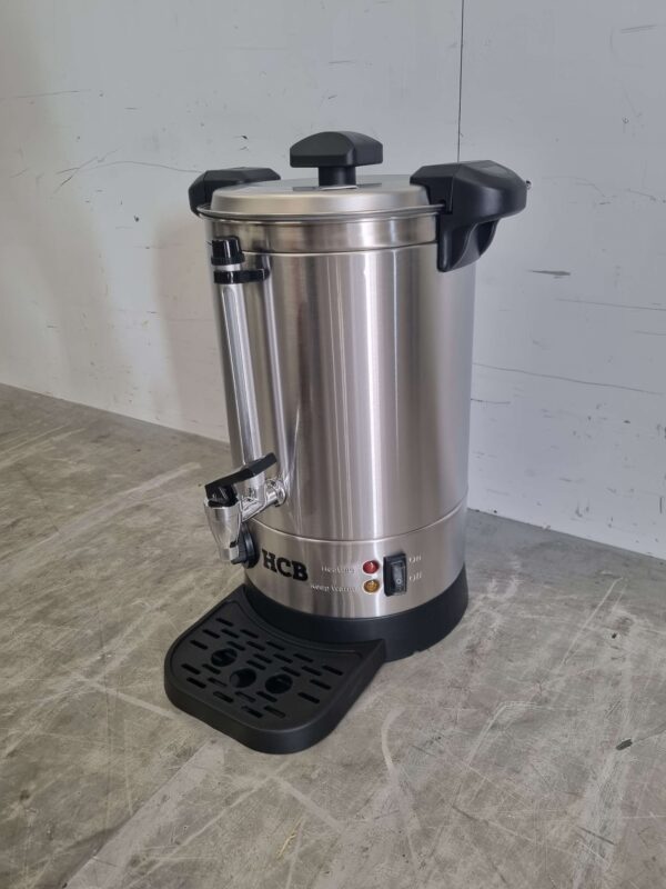 Bouilloire en acier inoxydable à double paroi Chaudière avec bac de récupération 6,3 litres 230V Horeca – Image 3
