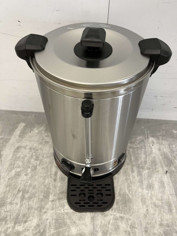 HCB Acier inoxydable Chaudière à double paroi Chaudière avec bac de récupération 14,3 litres 230V Horeca – Image 4