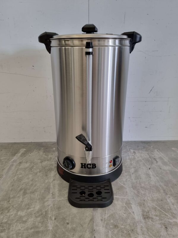 Bouilloire en acier inoxydable à double paroi Chaudière avec bac de récupération 20,5 litres 230V Horeca