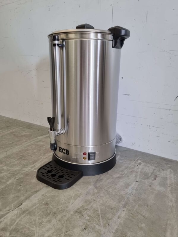 Bouilloire en acier inoxydable à double paroi Chaudière avec bac de récupération 20,5 litres 230V Horeca – Image 2