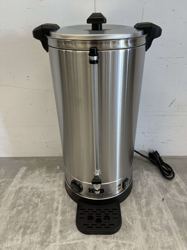 Bouilloire en acier inoxydable à double paroi Chaudière avec bac de récupération 23,6 litres 230V Horeca