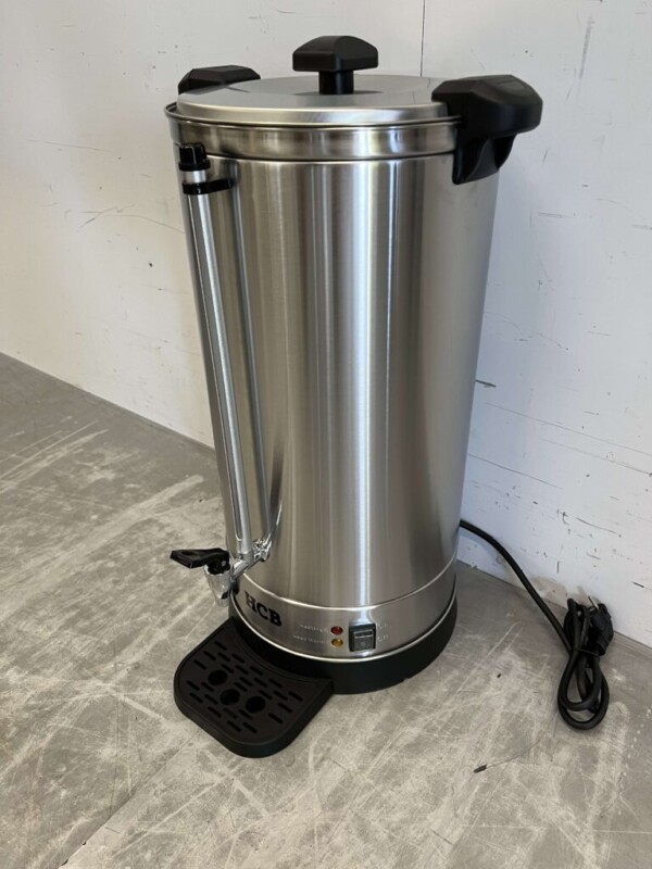 Bouilloire en acier inoxydable à double paroi Chaudière avec bac de récupération 23,6 litres 230V Horeca – Image 2