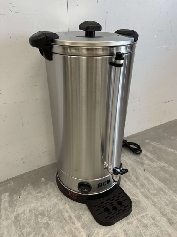Bouilloire en acier inoxydable à double paroi Chaudière avec bac de récupération 23,6 litres 230V Horeca – Image 3