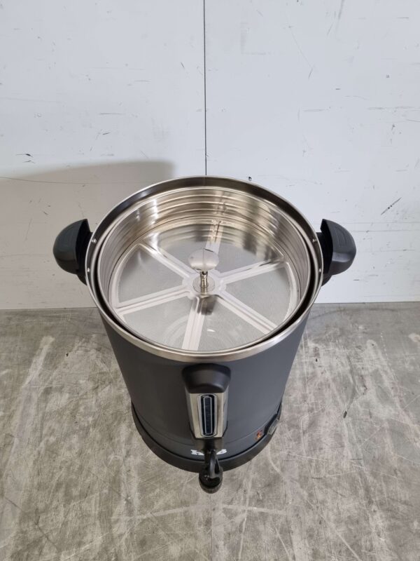Machine à café percolateur à double paroi en acier inoxydable 14,3 litres 95 tasses 230V Horeca – Image 5