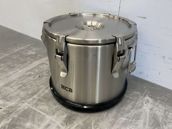 Récipient portable isotherme en acier inoxydable 15 litres Restauration – Image 2