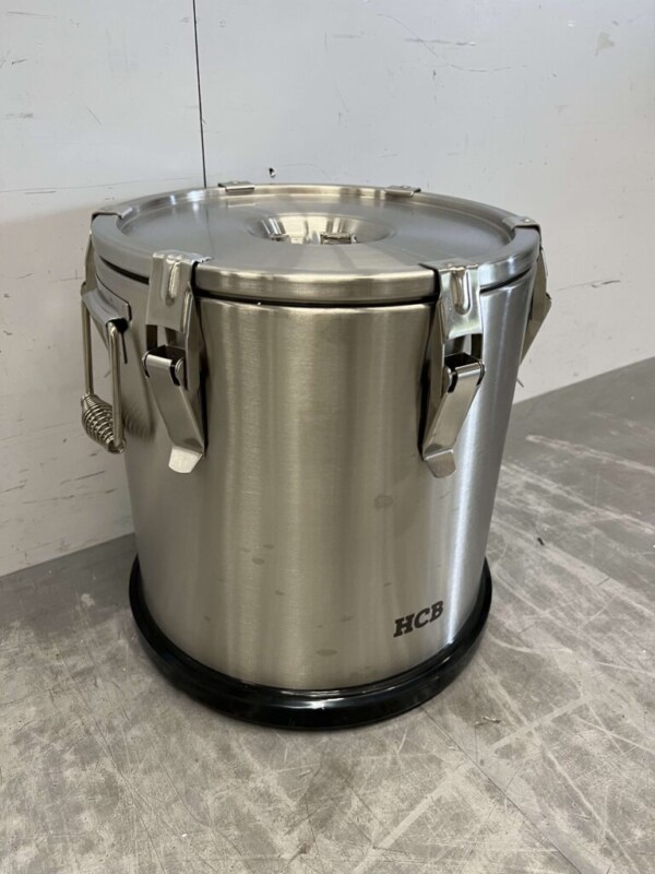 Récipient portable isotherme en acier inoxydable 20 litres Restauration – Image 3