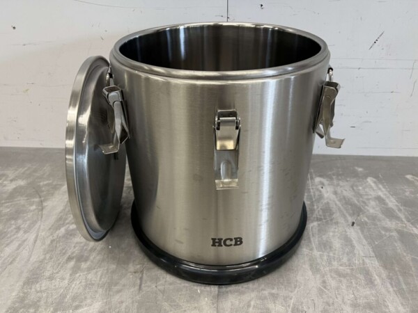 Récipient portable isotherme en acier inoxydable 20 litres Restauration – Image 5