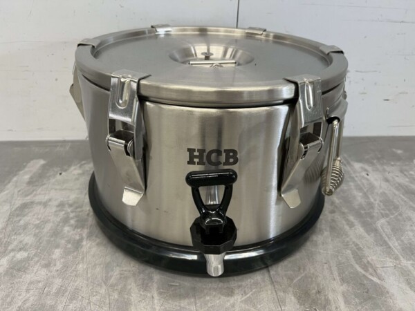Récipient portable isotherme en acier inoxydable avec robinet de vidange 10 litres Restauration