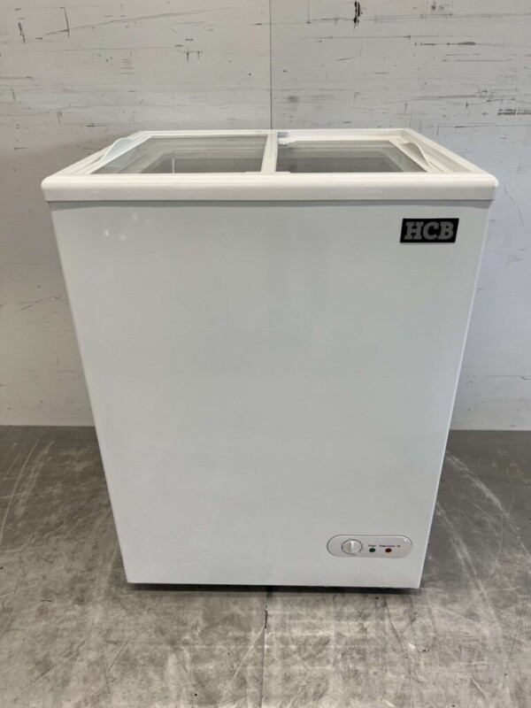 Chest freezer Shop freezer with glass sliding lids 97 litres 230V Horeca