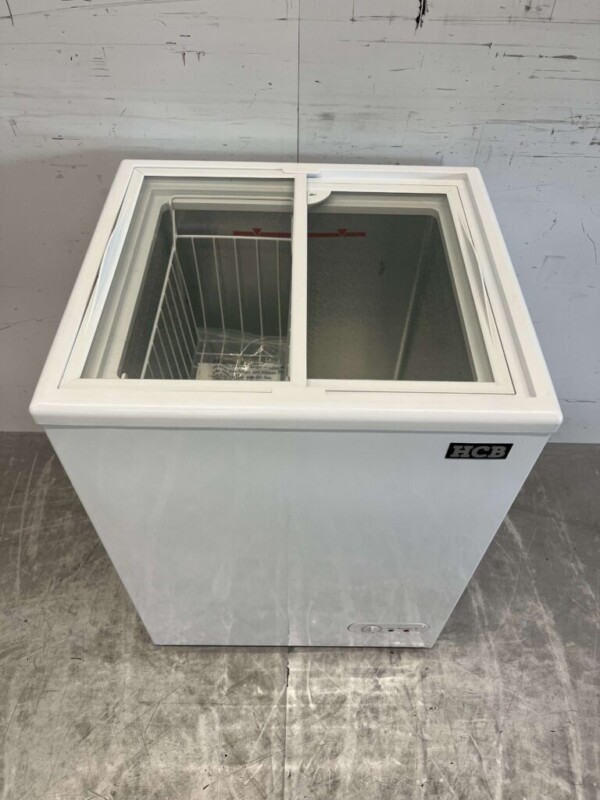 Chest freezer Shop freezer with glass sliding lids 97 litres 230V Horeca – Image 2