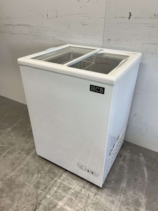 Chest freezer Shop freezer with glass sliding lids 97 litres 230V Horeca – Image 3