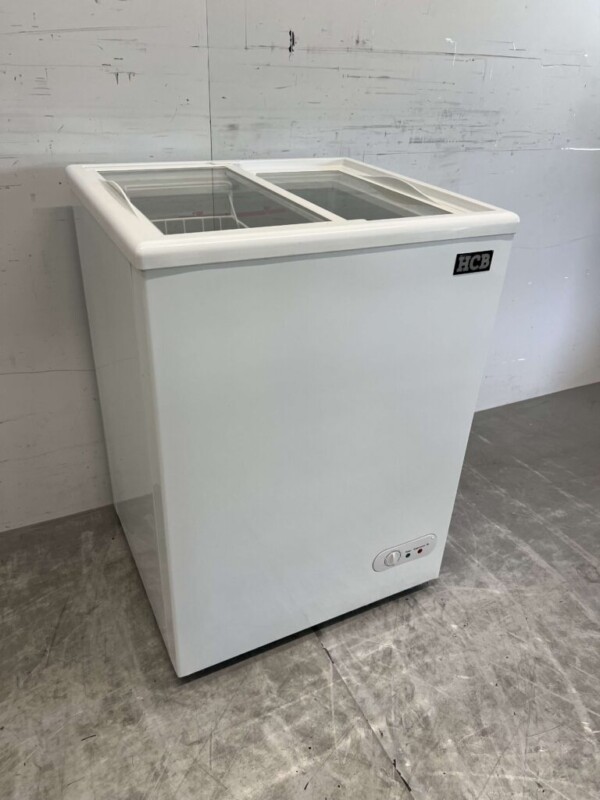 Chest freezer Shop freezer with glass sliding lids 97 litres 230V Horeca – Image 4