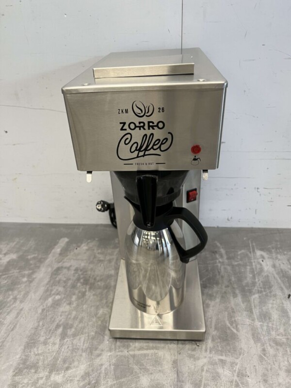 Machine à café Zorro en acier inoxydable Machine à café 230V Horeca
