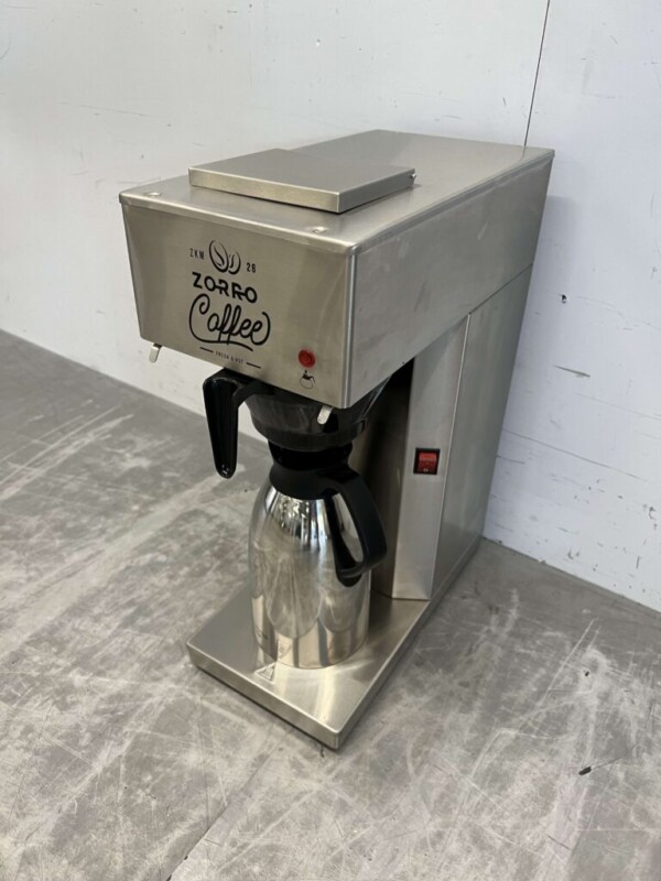 Machine à café Zorro en acier inoxydable Machine à café 230V Horeca – Image 2