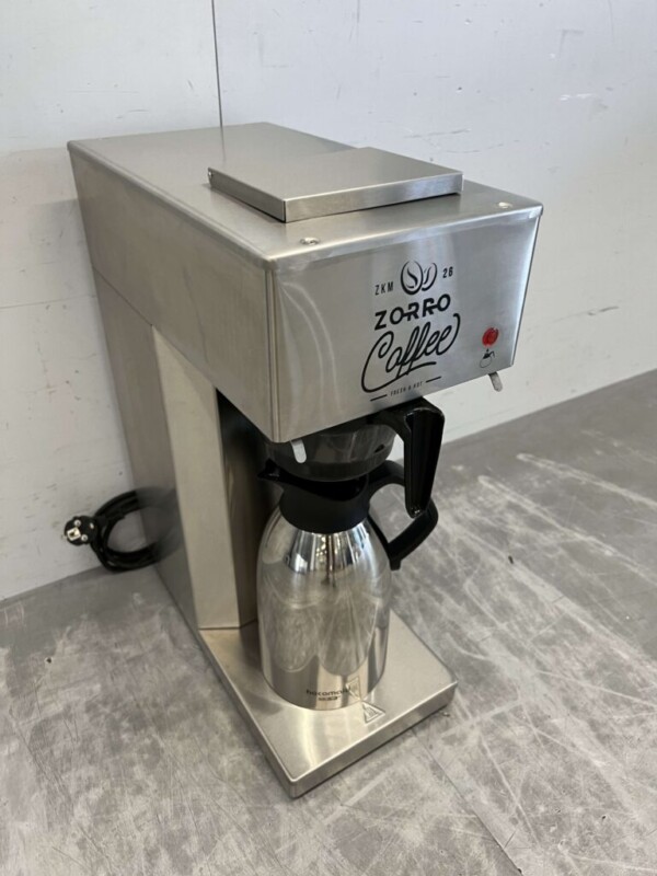 Machine à café Zorro en acier inoxydable Machine à café 230V Horeca – Image 3