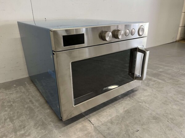 Micro-ondes en acier inoxydable Samsung 1500 watts 230V Restauration – Image 3