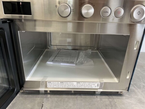 Micro-ondes en acier inoxydable Samsung 1500 watts 230V Restauration – Image 4