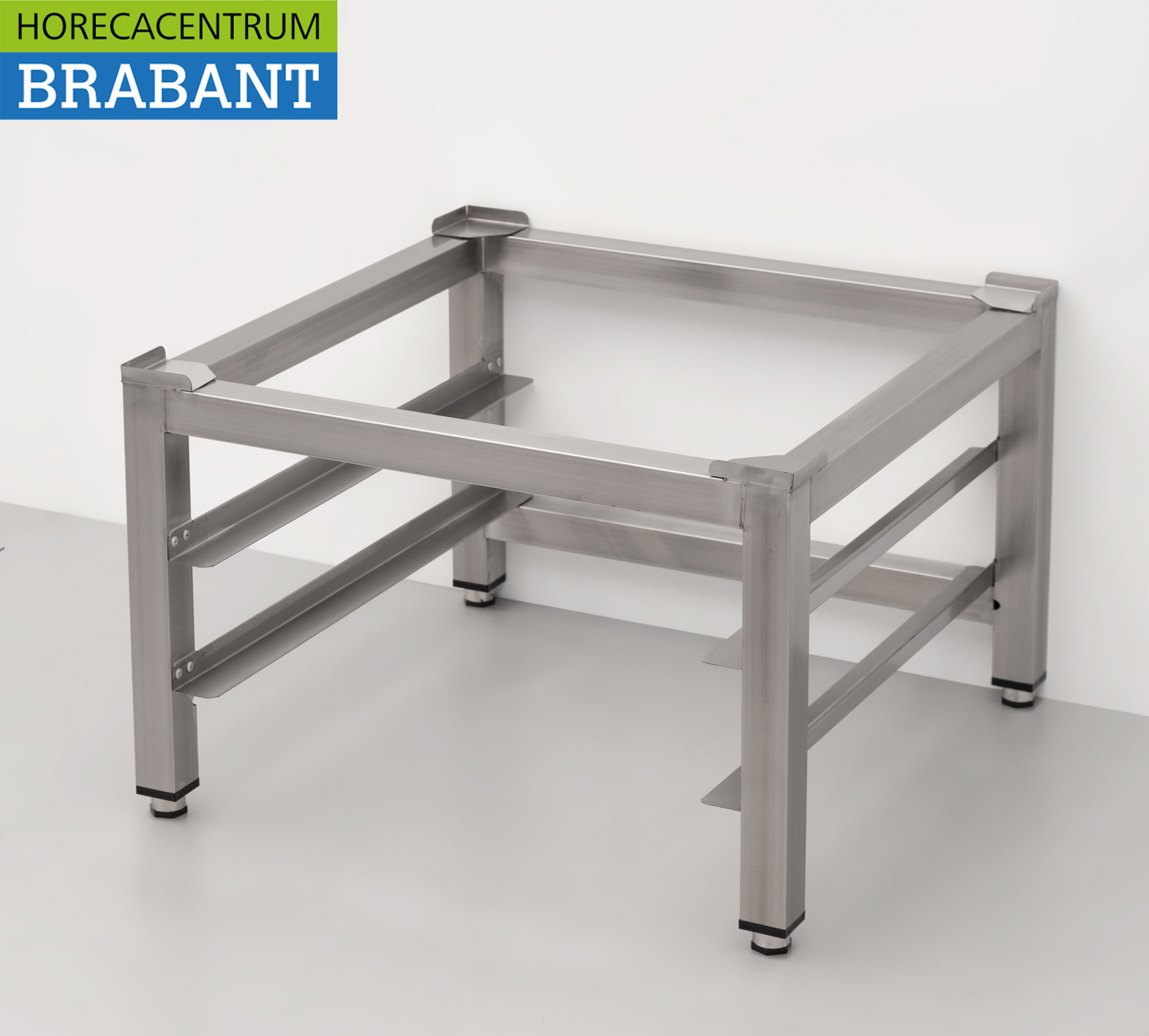Chariot en acier inoxydable HCB pour lave-vaisselle Premium-line 61 x 61 x 40 cm Restauration – Image 2
