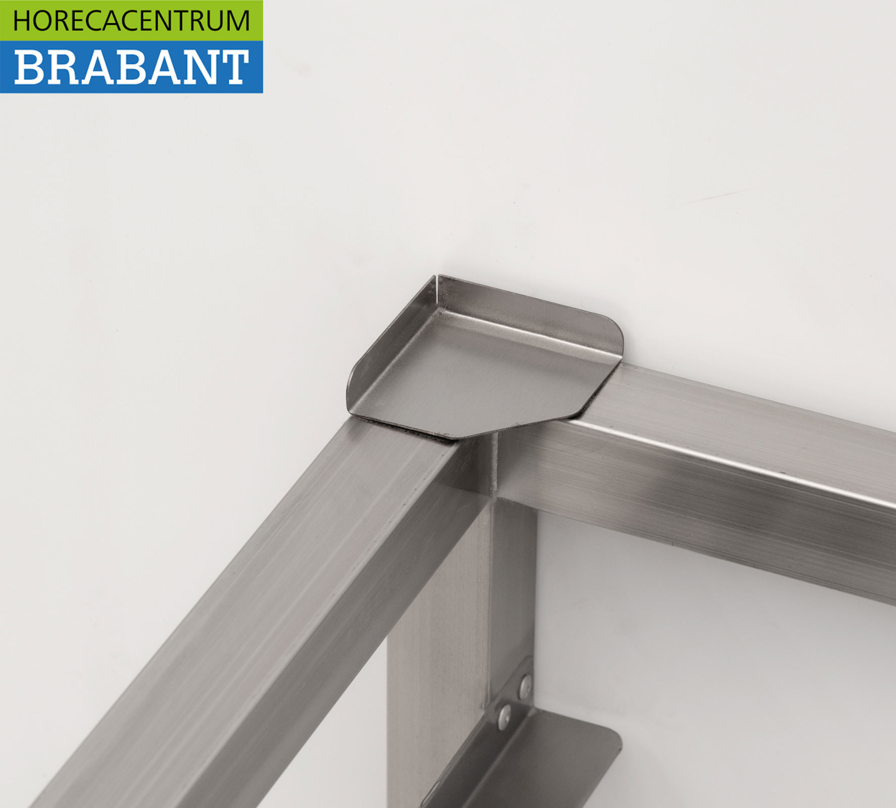 Chariot en acier inoxydable HCB pour lave-vaisselle Premium-line 61 x 61 x 40 cm Restauration – Image 4