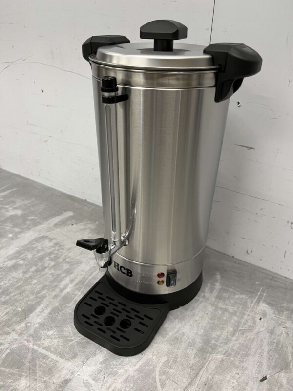 Bouilloire en acier inoxydable à double paroi Chaudière avec bac de récupération 8,7 litres 230V Horeca – Image 3