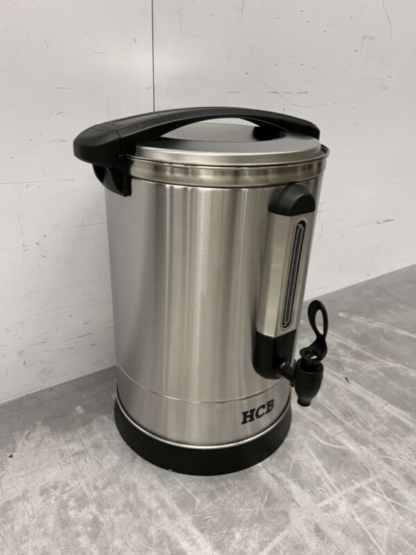 Machine à café percolateur à double paroi HCB en acier inoxydable 12 litres 80 tasses 230V Horeca – Image 3