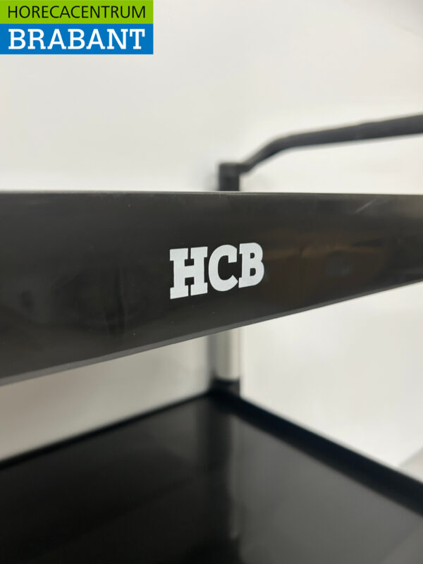 HCB Chariot de service en plastique 3 étages 102 cm Horeca – Image 6